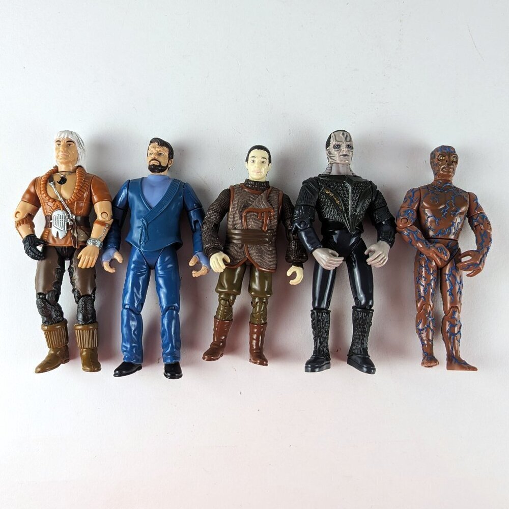 Vintage 90s Star Trek Action Figure Lot - Batch #2